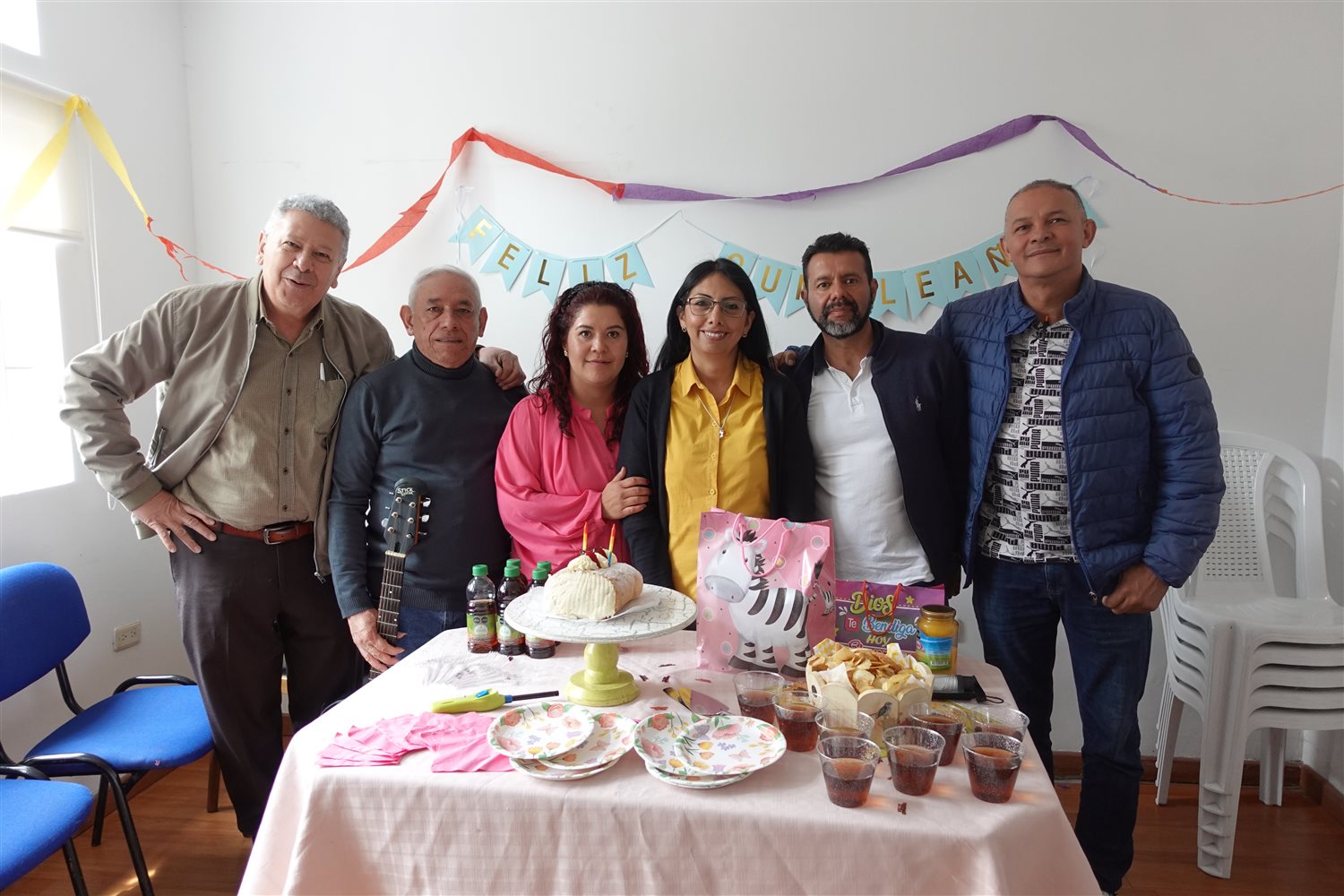 Celebración con la junta directiva