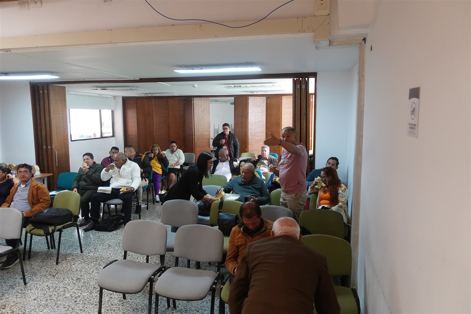 Encuentro en la reunión de Bogotá